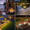 Gartenbeleuchtung im Freien Design