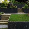 Moderne minimalistische gärten