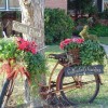 Gartendeko fahrrad