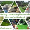 Rocks in landscaping ideas