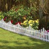 Garden border fencing ideas