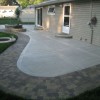 Backyard cement patio ideas