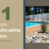 Ideas for landscaping around a pool