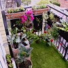 Small apartment patio garden ideas