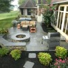 Concrete patio landscaping ideas