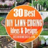 Landscaping edging ideas with stone
