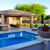 Spa pool landscaping ideas