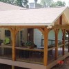 Outdoor covered deck ideas