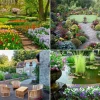 Bilder von wunderschönen Gartenlandschaften