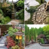 Japanische Gartenentwürfe für kleine Gärten