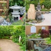 Japanische Gartengestaltung mit kleinem Raum