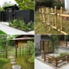 Japanischer Gartenzaun Design