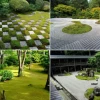 Moos japanischer Garten